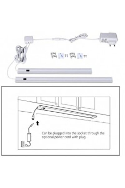 OEM Bară LED cu senzor, 30 cm