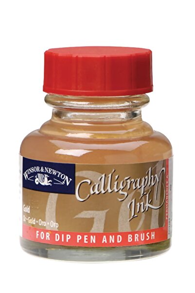 Winsor and Newton حبر قلم الخط الذهبي