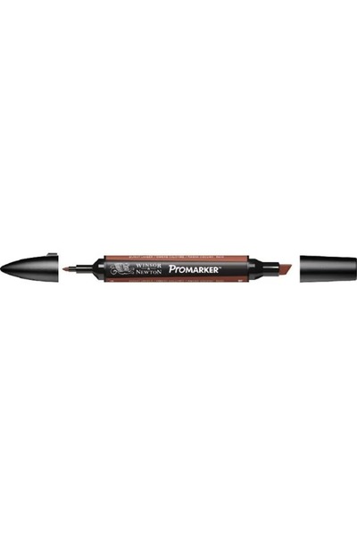 Winsor and Newton ProMarker Graphic Art Marker Burnt Umber Twin Tip