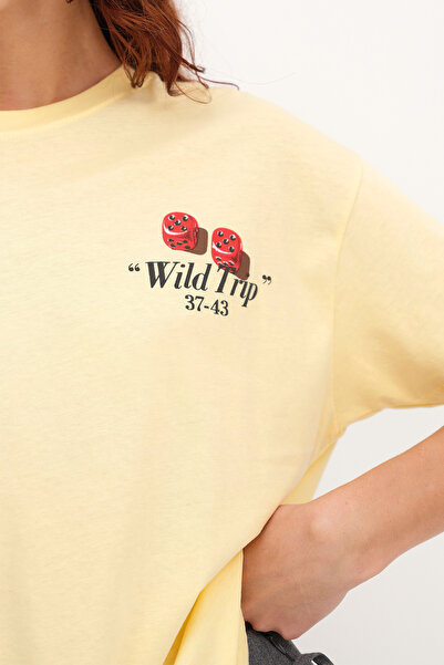 Addax Τυπωμένο μπλουζάκι P10524