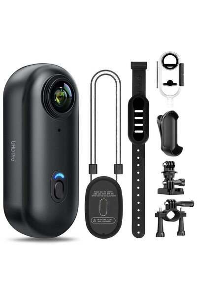 Generic 4k Action Camera, Mini Vlogging Camera, Small Body Camera with IPX7 Waterproof, Underwater C