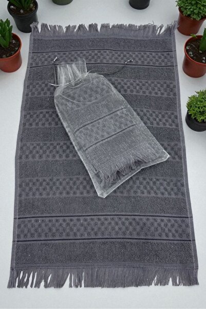 HAVLULAND 12 ADET 30X50 CM PÜSKÜLLÜ KESELİ HEDİYELİK MEVLİDLİK DAĞITMALIK HAVLU