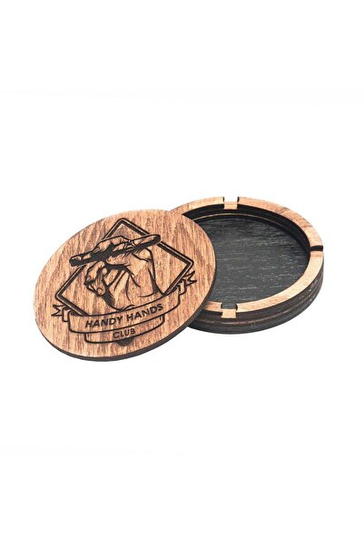 OEM Wooden ashtray HH978 Personalized 10 cm