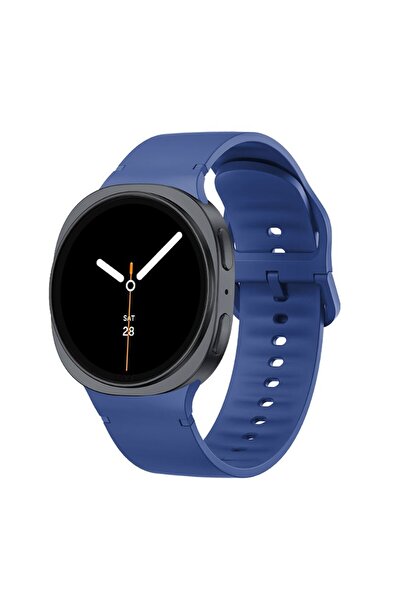 REDz Accessories Curea sport simplă, Samsung Galaxy Watch 8 / Watch 8 Classic, reglabilă, silicon, albastră