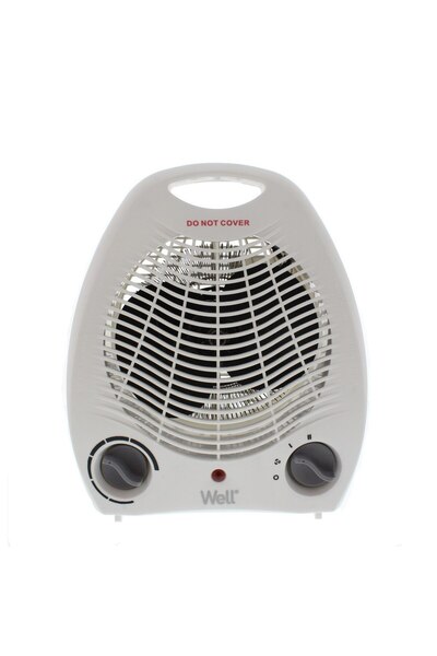 Well Aeroterma 2000W, termostat reglabil, 2 trepte de putere