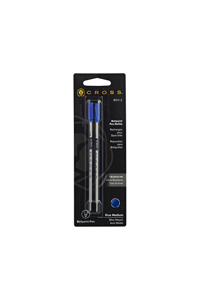 Cross Refill Ball Pen Blue M Twin Pack