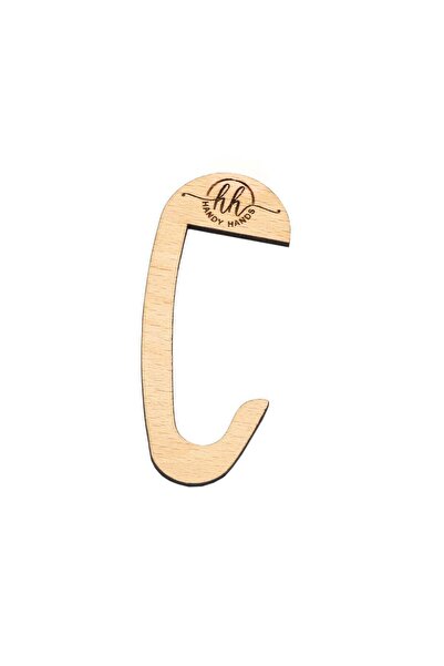 OEM Set 10 bucati Agatatoare Suport Geanta din lemn HH9566 Personalizat 4.5x1...