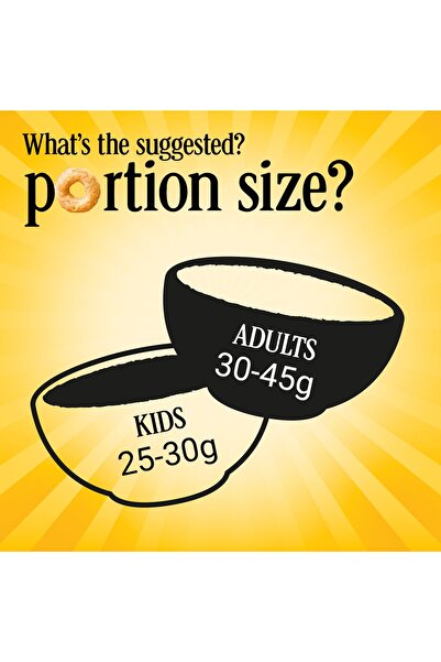 Nestle Honey Cheerios Breakfast Cereal 375 g Whole Grain Cereal Rings with Honey and Vitamins