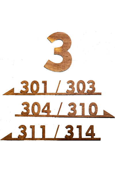 OEM Semn Numere de Camera Etaj HH1656 Personalizabil pentru Hol 38x42cm