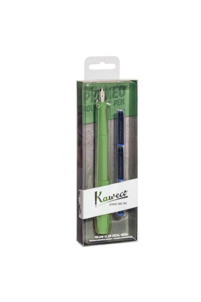 Kaweco Perkeo Jungle Green Fountain Pen Blister