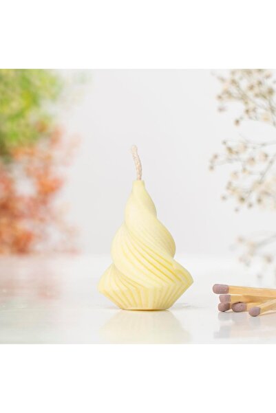 Mitr Dekoratif Çam Temalı Doğal Soya Mum