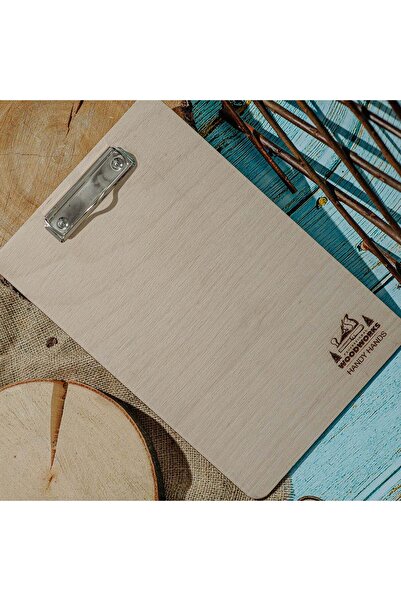OEM Wooden clipboard HH942 Personalized A4 format 21.5x33 cm