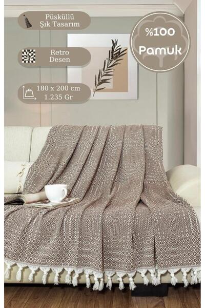 MODALİN Blanket Cotton Riona 180X200 cm