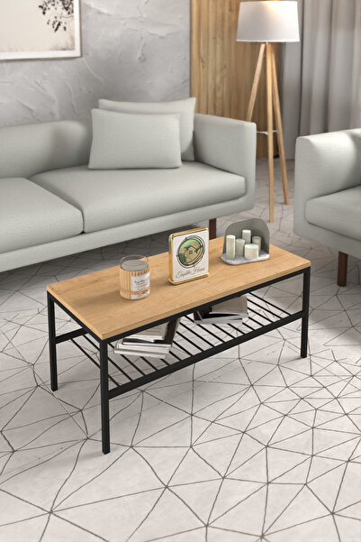 Taşdibi Home 2 RAFLI METAL ORTA SEHPA