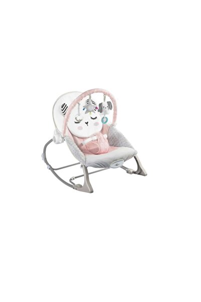 NUKIDO Multifunctional rocking chair, metal frame, with vibrations, safety belt, adjustable backrest, 0...