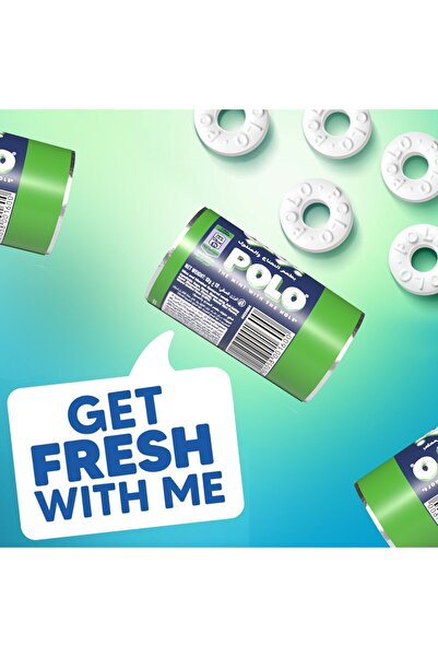 Nestle Polo Peppermint Mint Candy 48 x 12 gRefreshing Sugar Mint Tablets in Pocket Friendly Packs