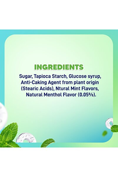 Nestle Polo Peppermint Mint Candy 48 x 12 gRefreshing Sugar Mint Tablets in Pocket Friendly Packs