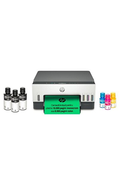 HP Imprimantă multifuncțională cu jet de cerneală color Smart Tank 670 All-in...