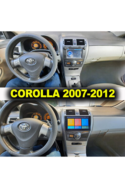 CarSmarT TOYOTA COROLLA 2007/2011 9 İNÇ 6-64 PRO MODEL QLED EKRAN