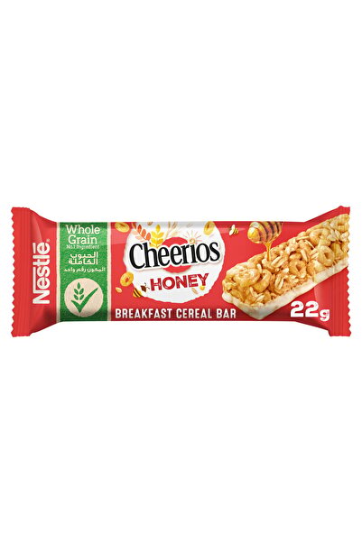 Nestle Honey Cheerios Wholegrain Breakfast Cereals Bars 22 gNutritious Snack with Five Whole Grains