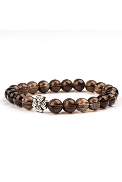 Mitr سوار من حجر الكوارتز الدخاني الطبيعي (8 مم) - قوة التحول