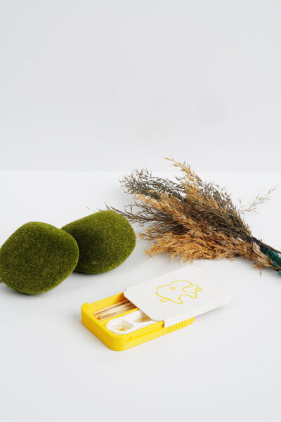 Lilys İstanbul Floss & Toothpick Carrying Box Travel Size