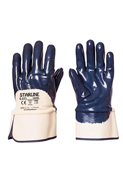 NZB Oilfield Work Gloves Nitrile Coated Thick Protection Construction Industry Hand Gloves XL (1 Pair) Size 10