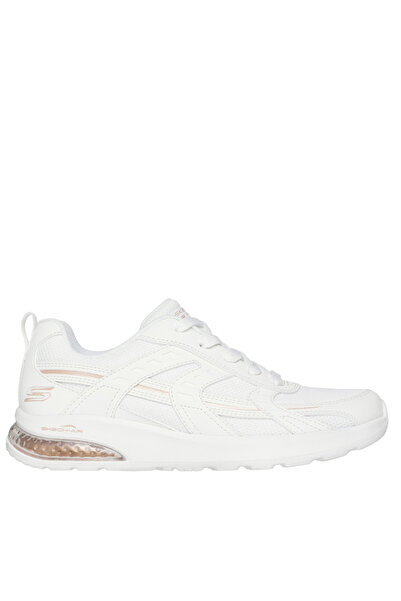 SKECHERS Pantofi sport bărbătești, BOBS VISION AIR 117648-WHT alb, material t...