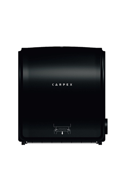 Carpex Optima Manuel Autocut Kağıt Havlu Dispenseri Siyah
