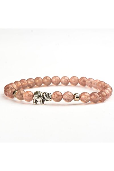 Mitr سوار من حجر الكوارتز الطبيعي (6 مم) - حب غامض