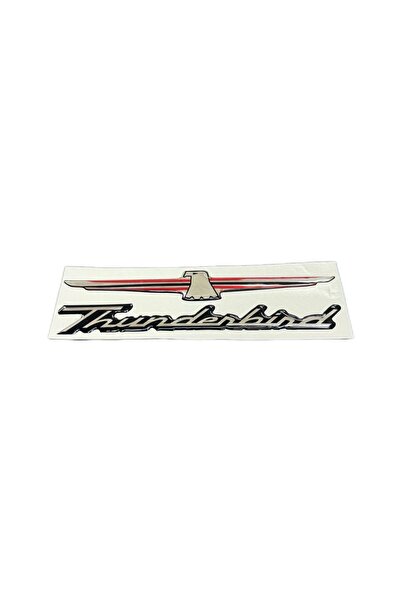 OTO SÜSLEN İSTANBUL Thunderbird Lettering Red Bird Drop Sticker