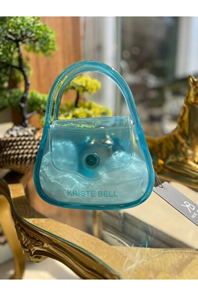 KRISTE BELL Women's Bag with Hand and Shoulder Strap Jole Acrylic 26660 Blue