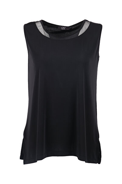 ON Μινιμαλιστική αμάνικη μίντι μπλούζα - Casual chic