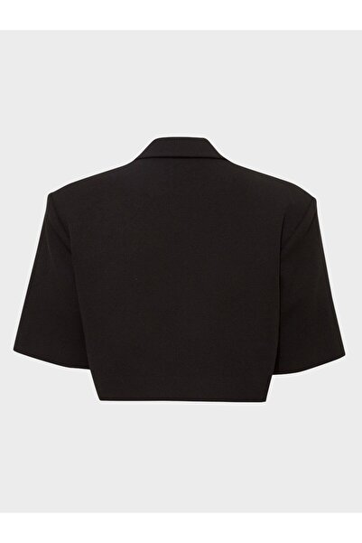 RİVUS Modern Fit Double Breasted Jacket - Black