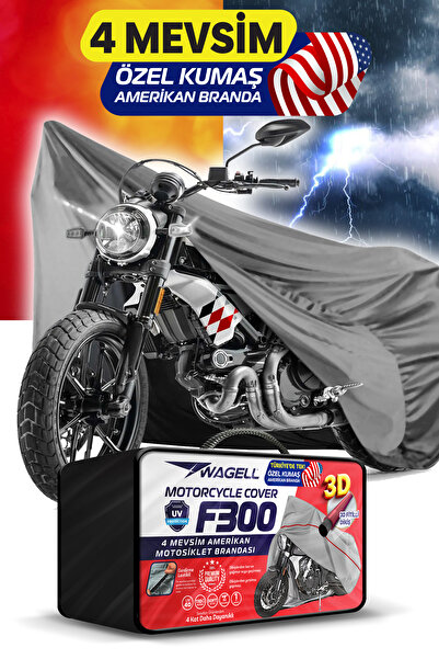 Budge Kuba TK 03 Amerikan Fitilli Motosiklet Brandası Çadır Örtü - Miflonlu