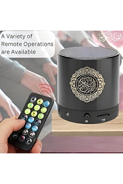 Generic SQ-200 Portable Bluetooth Quran Speaker with Remote Control, Multi-Color