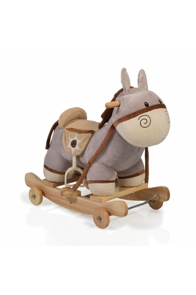 Moni 2 in 1 plush rocking chair with wheels and sounds Dulcinea Donkey