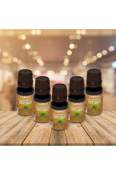Savonia Set 5 buc - Verbina Exotica - Ulei Esential si Pur (uz extern)