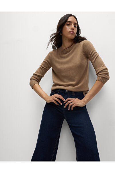 Marks & Spencer Süper Yumuşak Yuvarlak Yaka Kazak