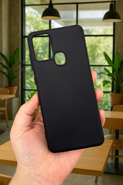 Vip Case Samsung Galaxy A21s Silikon Darbe Emici Klasik Korumalı Rubber Kılıf