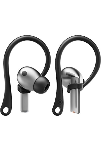 General Store Suport pentru căști din silicon anti-pierdere cu cârlig pentru ureche, compatibil cu AirPods și căști wireless Bluetooth