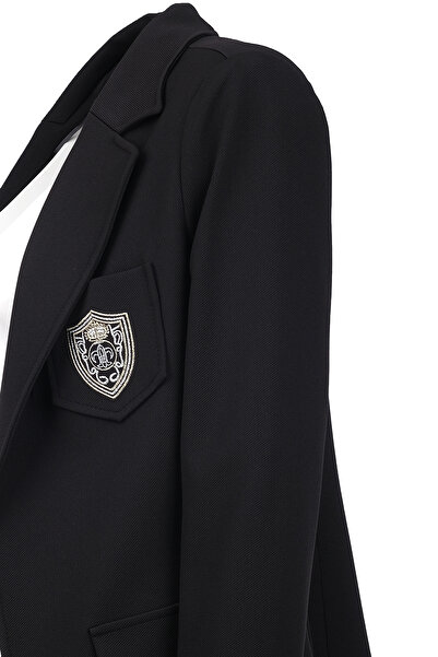 Ekol Oversize Minimalist Long Sleeve Women's Jacket - Casual & Stylish