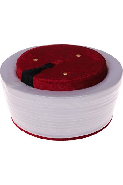 BERAT Imam Sarık - Imam Yellow - Mosque Yellow - Plain Fabric Wrap - Size 57 - Imam Takkesi -