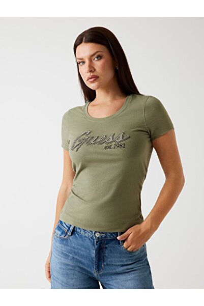 Guess Hot Kadın Slim Fit T-Shirt