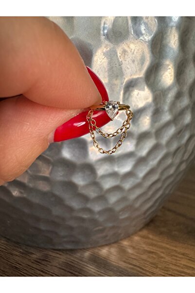 Bylin Cerrahi Çelik Helix Kilitli Halka Piercing-İç Halka Çapı : 8mm X Kalınlık : 1,2mm-1 Adet