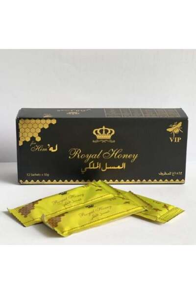 Royal Honey عسل ملكي أصلي (١٢ كيس)