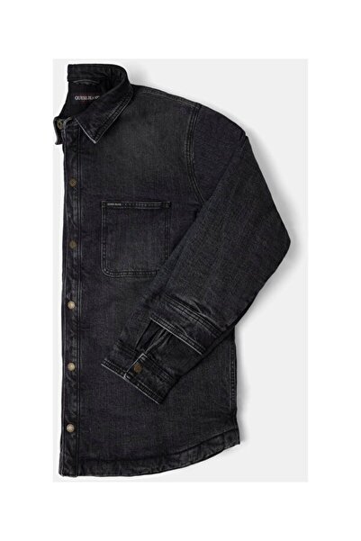 Guess Jeans Jeans Erkek Denim Ceket