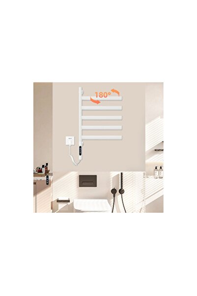 Trendy's Ηλεκτρική κρεμάστρα για πετσέτες TRENDYS, 42 x 66 cm, ψηφιακή, ματ λ...