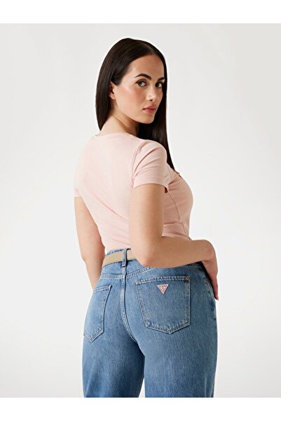 Guess Triangle Women's Slim Fit T-Shirt