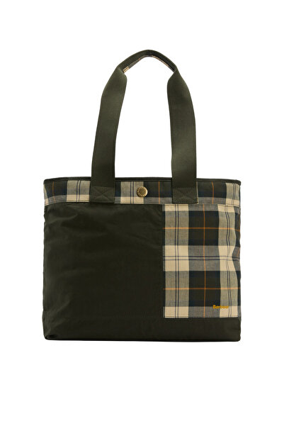 Barbour Mya Patchwork Kol Çantası SG71 Sage-Ancient